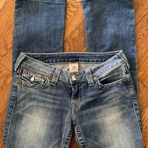 True religion straight jeans size 27